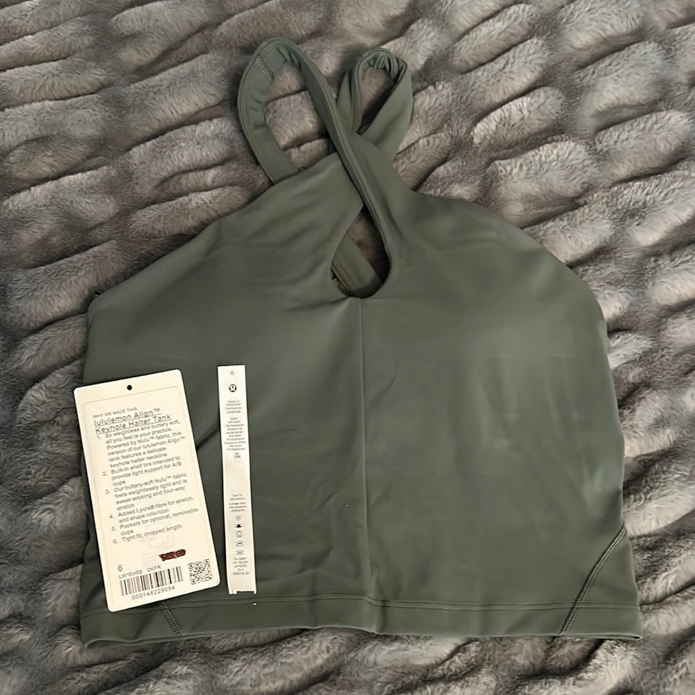 Lululemon Keyhole Halter Tank